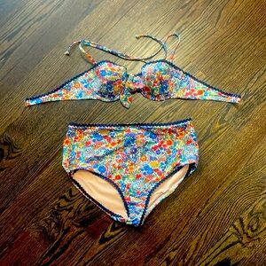 Never worn - J.Crew x Liberty bikini - NEW Condition
